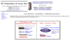 Desktop Screenshot of mschneider.com