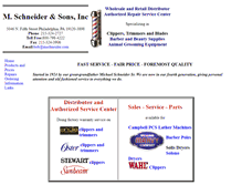Tablet Screenshot of mschneider.com