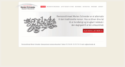 Desktop Screenshot of mschneider.dk